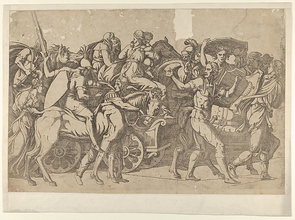 A Roman Army on the March - Troop Convoy