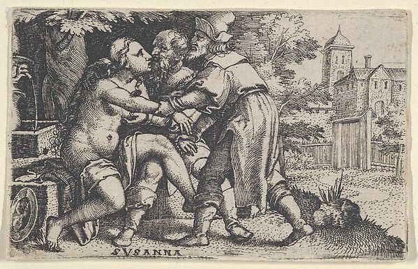 Susanna and the Elders, from "Scenes from the Old Testament"