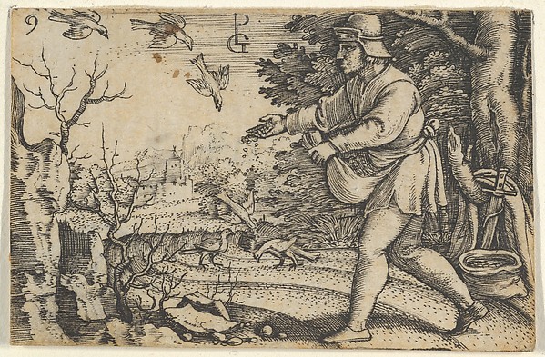 The Parable of the Sower, from "The Story of Christ" by Georg Pencz