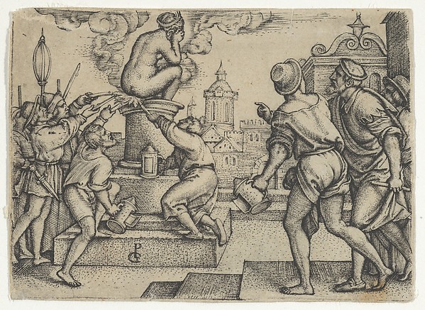 The Courtesan Punished, from The Story of the Magician Virgil