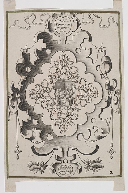 Titlepage, from "Septem Psalmi Davidici" (Seven Psalms of David)