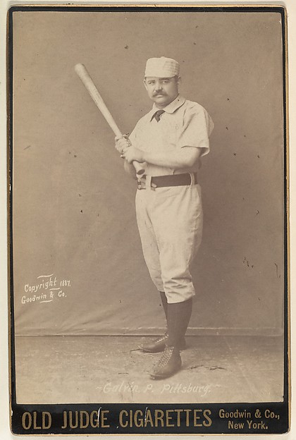 Galvin, Pitcher, Pittsburgh, from the series Old Judge Cigarettes