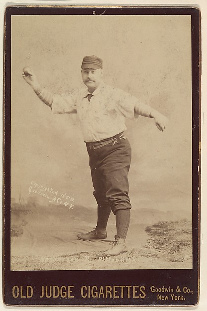 Henderson, Pitcher, Pittsburgh, from the series Old Judge Cigarettes