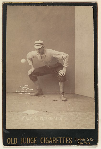 Mack, Catcher, Washington, from the series Old Judge Cigarettes