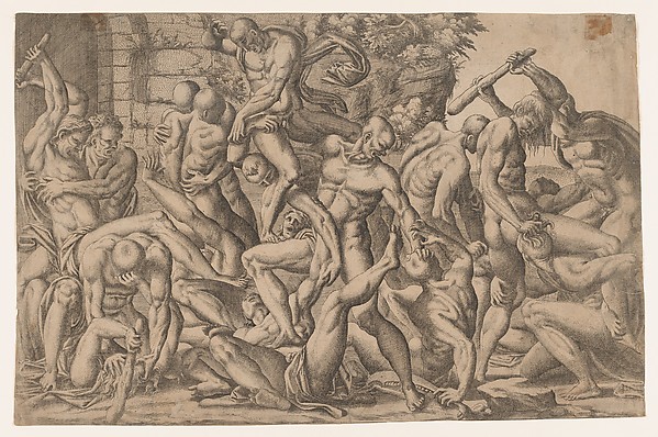 Combat of Naked Men