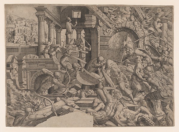 Battle in the Palace of Priam