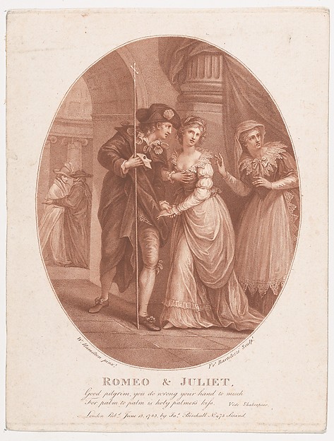 Romeo and Juliet at the Masquerade (Shakespeare, Romeo and Juliet, Act 1, Scene 5)