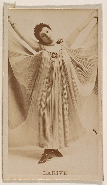 Larive, from the Actresses series (N245) issued by Kinney Brothers to promote Sweet Caporal Cigarettes