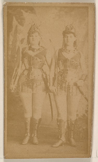 Lobestinetti, from the Actresses series (N245) issued by Kinney Brothers to promote Sweet Caporal Cigarettes