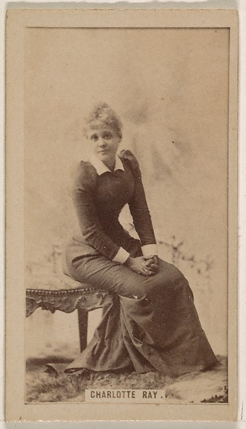 Charlotte Ray, from the Actresses series (N245) issued by Kinney Brothers to promote Sweet Caporal Cigarettes