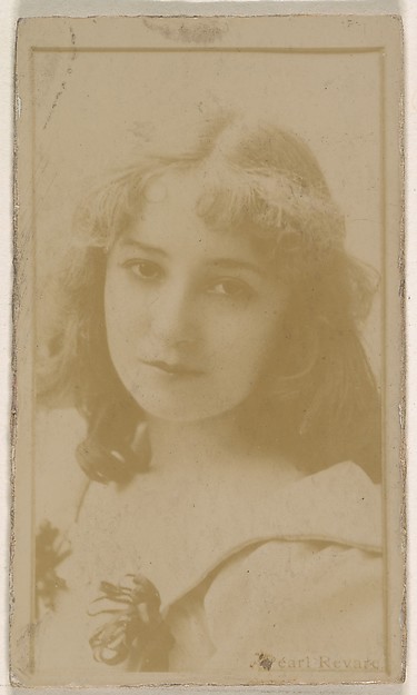 Pearl Revare, from the Actresses series (N245) issued by Kinney Brothers to promote Sweet Caporal Cigarettes