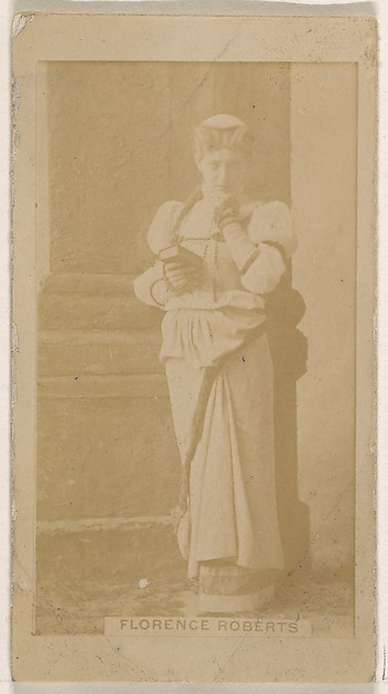 Florence Roberts, from the Actresses series (N245) issued by Kinney Brothers to promote Sweet Caporal Cigarettes