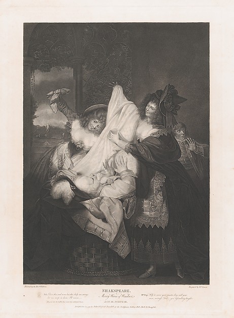 Falstaff in the Buck Basket (Shakespeare, Merry Wives of Windsor, Act 3, Scene 3)