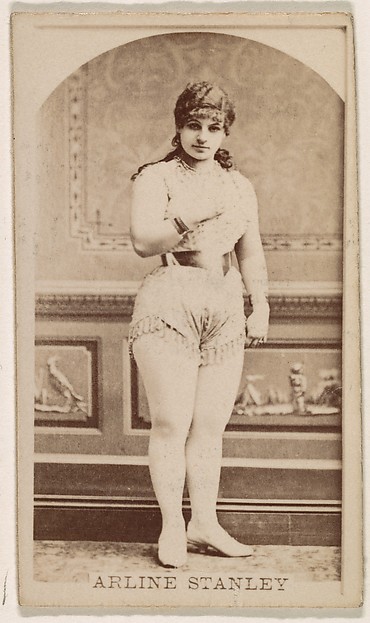 Arline Stanley, from the Actresses series (N245) issued by Kinney Brothers to promote Sweet Caporal Cigarettes by Kinney Brothers Tobacco Company, The Metropolitan Museum of Art