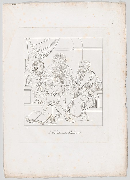 Fuessli und Bodmer (Fuseli and Bodmer in Conversation)