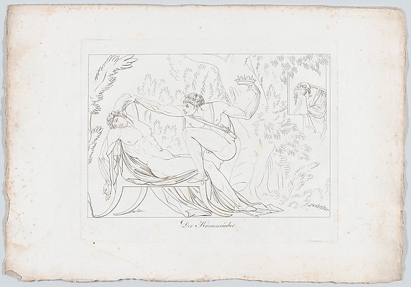 Der Kronenräuber (Claudio Murders His Brother, King Hamlet, By Pouring Poison into His Ear as He Lies Sleeping in the Garden, Shakespeare, Hamlet, Act 1, Scene 5: 58-78)