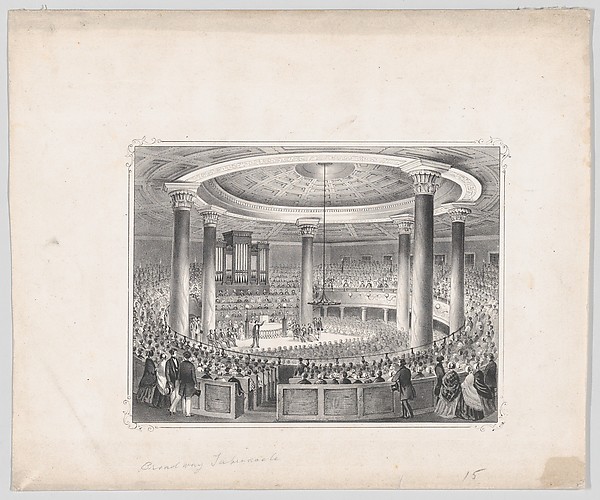 The Broadway Tabernacle, New York, in Anniversary Week