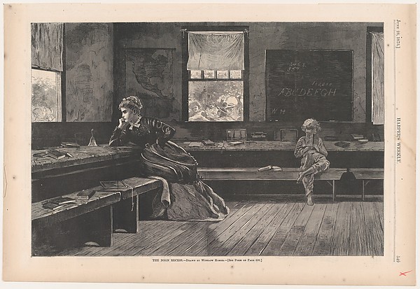 The Noon Recess (from "Harper's Weekly," Vol. XVII)