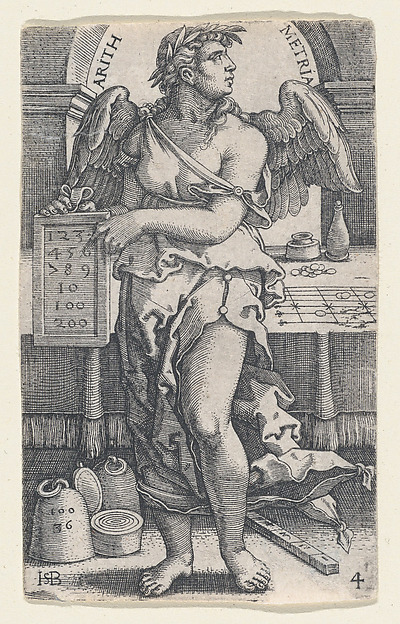 Arithmetria, from "The Seven Liberal Arts"