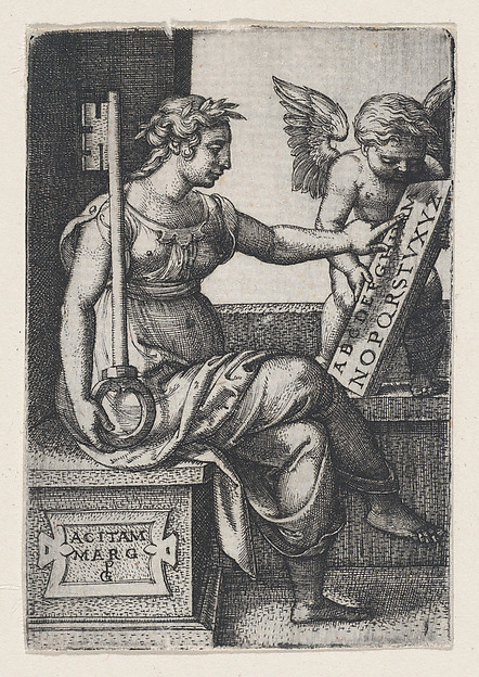 Grammatica, from The Liberal Arts