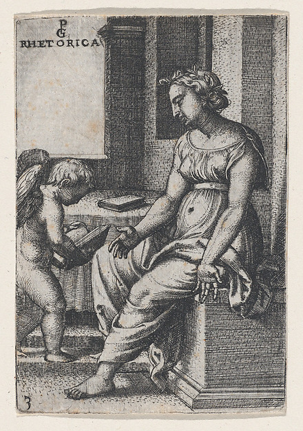 Rhetorica, from "The Liberal Arts"