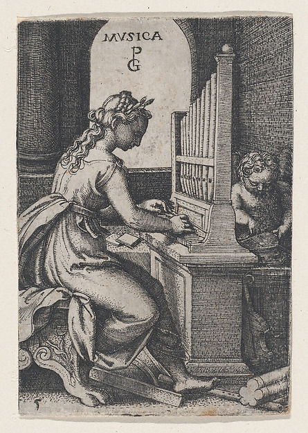 Musica, from "The Liberal Arts"