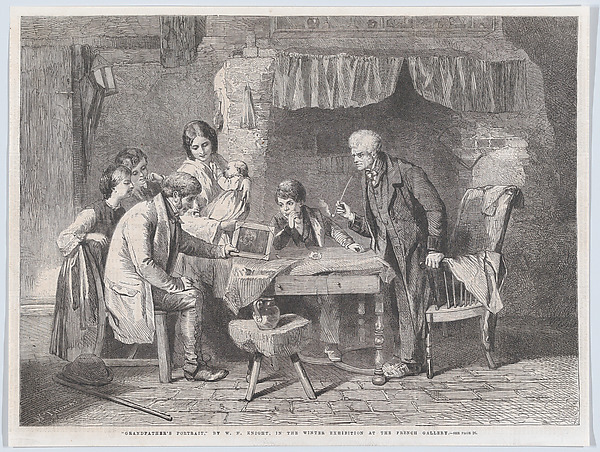 Grandfather's Portrait, from "Illustrated London News"