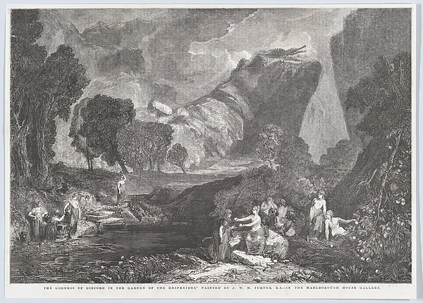The Goddess of Discord in the Garden of the Hesperides, from "lllustrated London News"