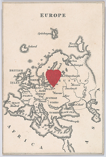 Europe, from "Court Game of Geography"
