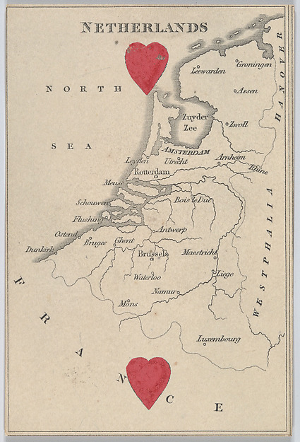 Netherlands, from "Court Game of Geography"