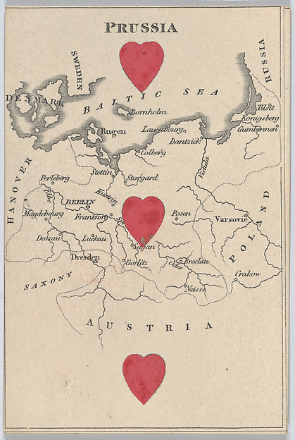 Prussia, from "Court Game of Geography"