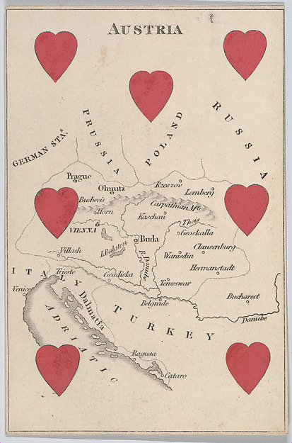 Austria, from "Court Game of Geography"