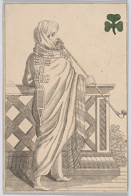 Knave (Moroab from Morocco), from "Court Game of Geography"