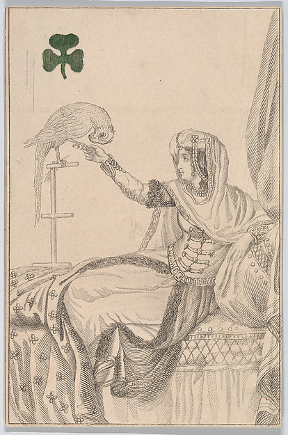 Queen (Zulemer from Algiers), from "Court Game of Geography"