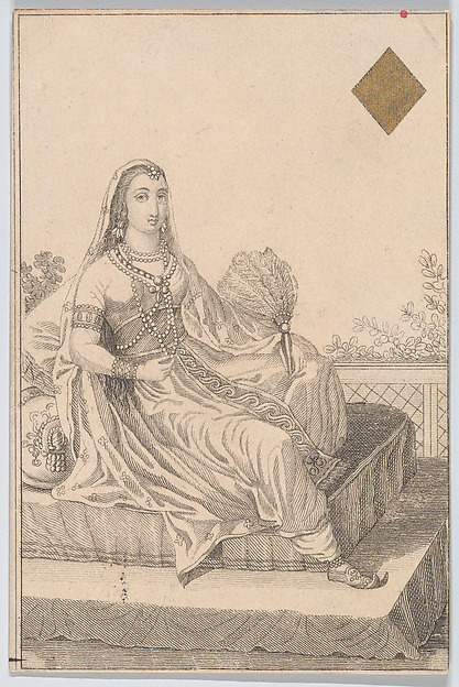 Queen (Stutira from Persia), from "Court Game of Geography"