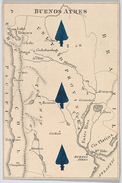 Buenos Aires, from "Court Game of Geography"