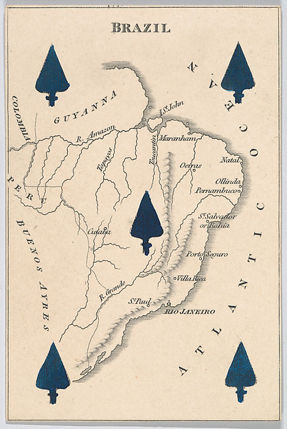 Brazil, from "Court Game of Geography"