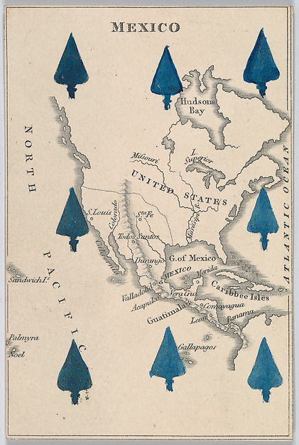 Mexico, from "Court Game of Geography"