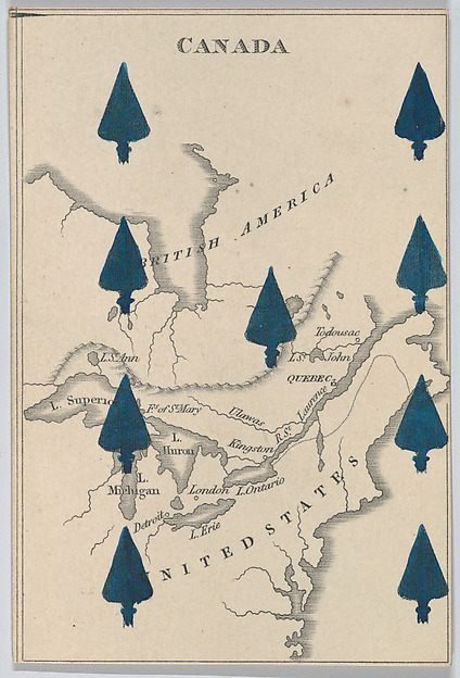 Canada, from "Court Game of Geography"