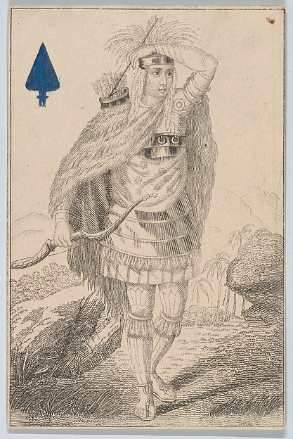 Knave (Telasco from Mexico), from "Court Game of Geography"