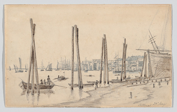 The Coastline of Altona Seen from the East