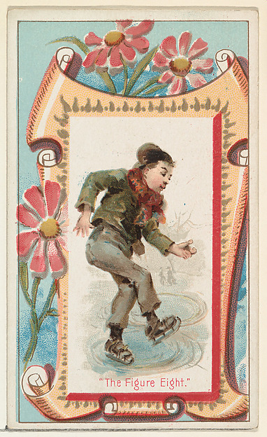 "The Figure Eight," from the Terrors of America set (N136) issued by Duke Sons & Co. to promote Honest Long Cut Tobacco