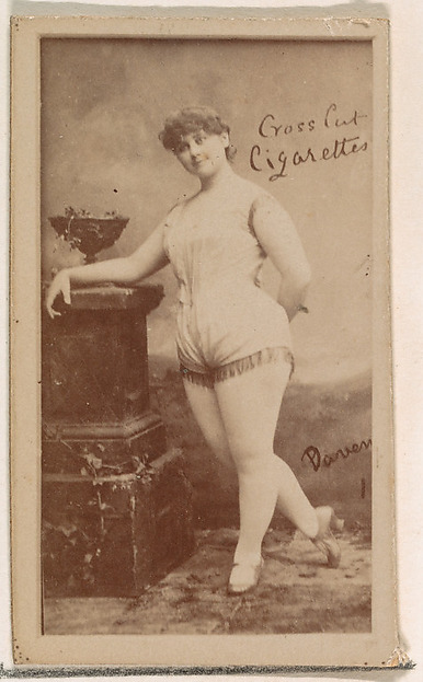 Davenport, from the Actors and Actresses series (N145-1) issued by Duke Sons & Co. to promote Cross Cut Cigarettes by W. Duke, Sons & Co., The Metropolitan Museum of Art