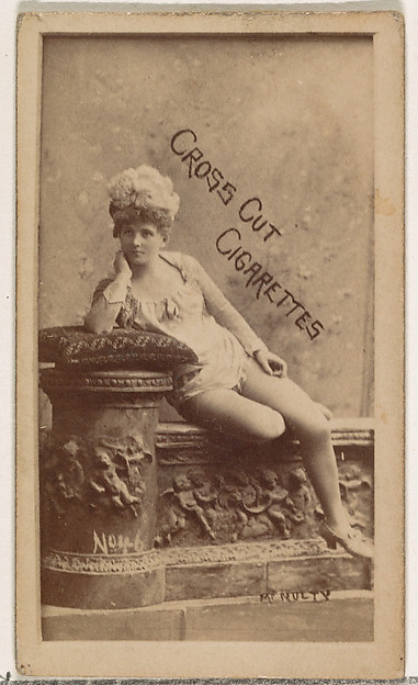 Card Number 46, McNulty, from the Actors and Actresses series (N145-1) issued by Duke Sons & Co. to promote Cross Cut Cigarettes by W. Duke, Sons & Co., The Metropolitan Museum of Art
