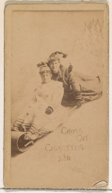 Card Number 230, from the Actors and Actresses series (N145-1) issued by Duke Sons & Co. to promote Cross Cut Cigarettes by W. Duke, Sons & Co., The Metropolitan Museum of Art