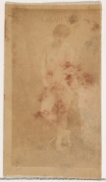 Card Number 60, from the Actors and Actresses series (N145-1) issued by Duke Sons & Co. to promote Cross Cut Cigarettes