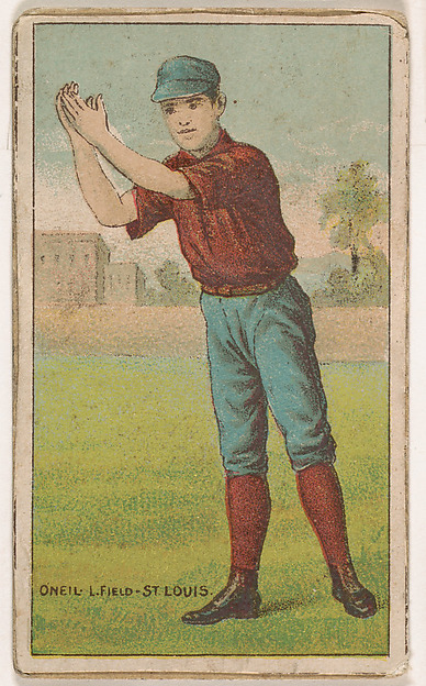O'Neil, Left Field, St. Louis, from the Gold Coin series (N284) for Gold Coin Chewing Tobacco