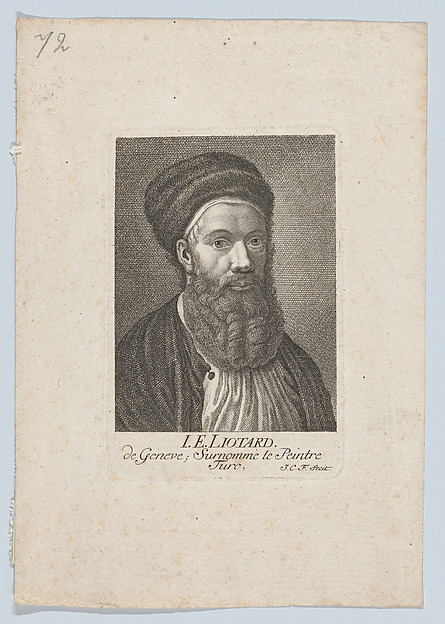 Self-portrait in a Turkish Outfit