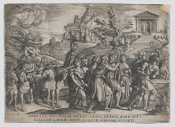 The Triumph of Love, from "The Triumphs of Petrarch"