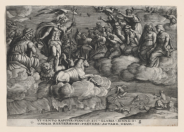 The Triumph of Eternity on Death, from The Triumph of Petrarch by Georg Pencz